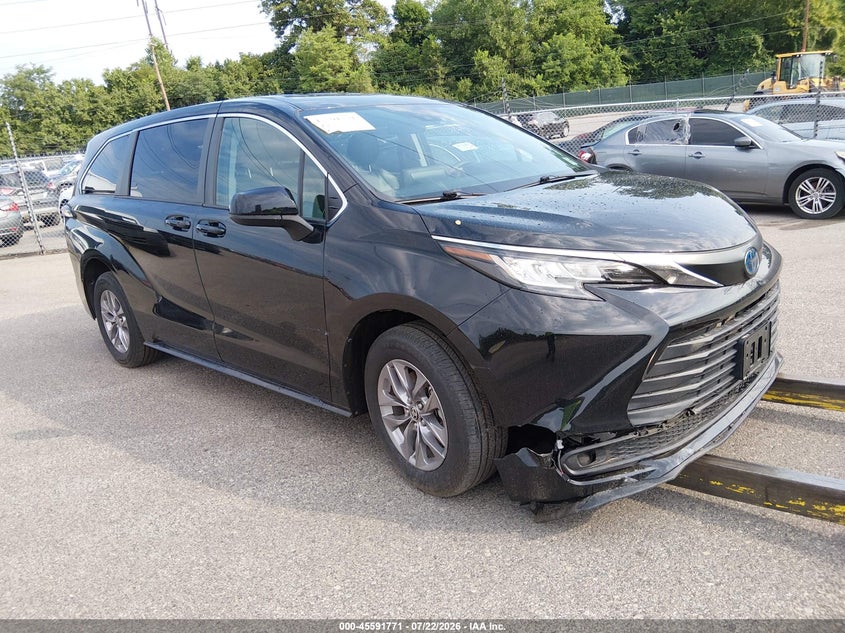 Vin: 5tdkrkec9ns131767, lot: 46090148, toyota sienna le 20221