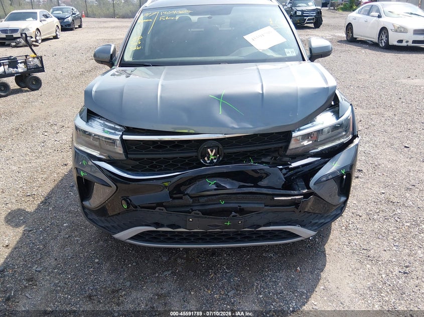 2022 Volkswagen Taos 1.5T Se VIN: 3VVLX7B27NM098823 Lot: 45591789