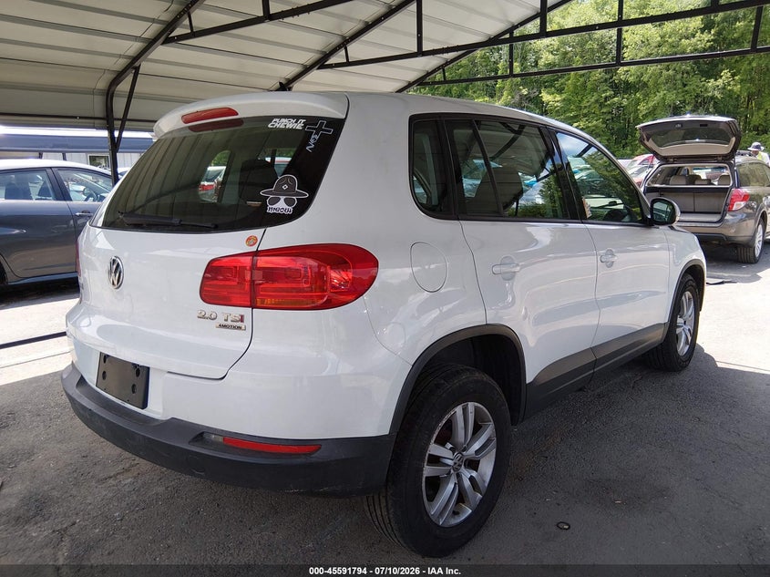 2014 VOLKSWAGEN TIGUAN auction photo 4