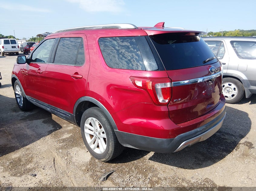 Vin: 1fm5k7d83gga32124, lot: 46090175, ford explorer xlt 20163