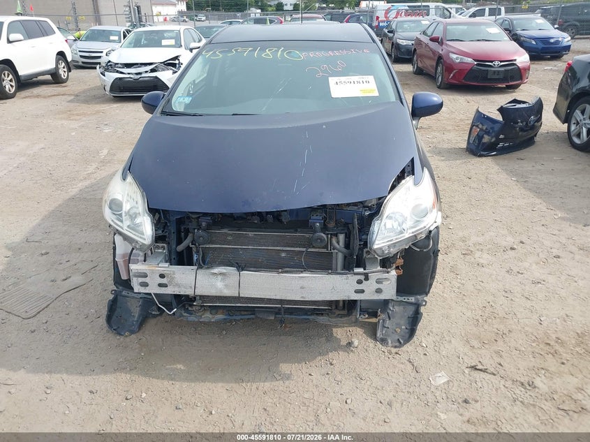 2014 Toyota Prius Three VIN: JTDKN3DU9E0379497 Lot: 45591810