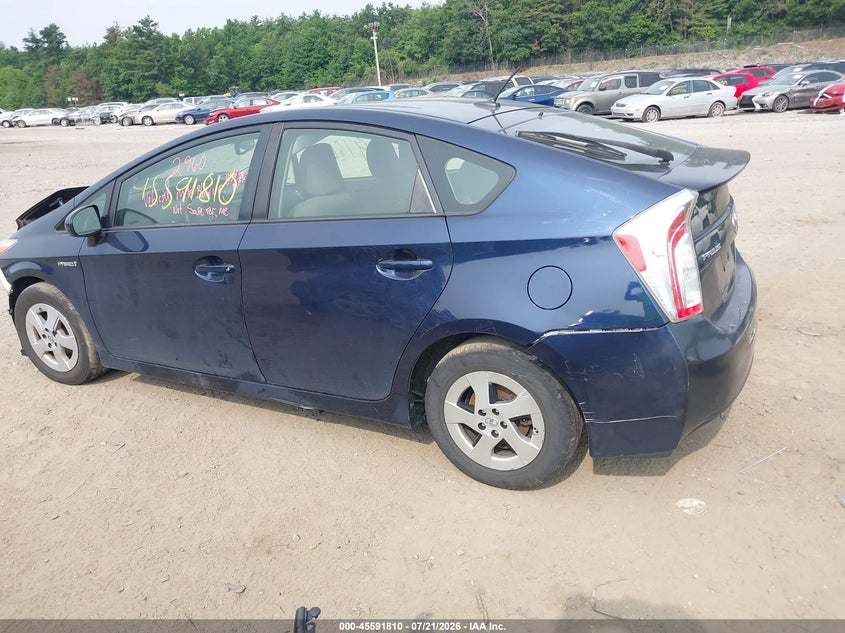 2014 Toyota Prius Three VIN: JTDKN3DU9E0379497 Lot: 45591810