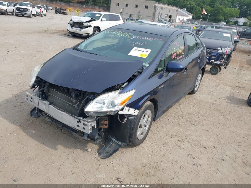 2014 Toyota Prius Three VIN: JTDKN3DU9E0379497 Lot: 45591810