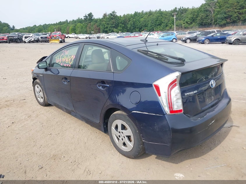 2014 Toyota Prius Three VIN: JTDKN3DU9E0379497 Lot: 45591810