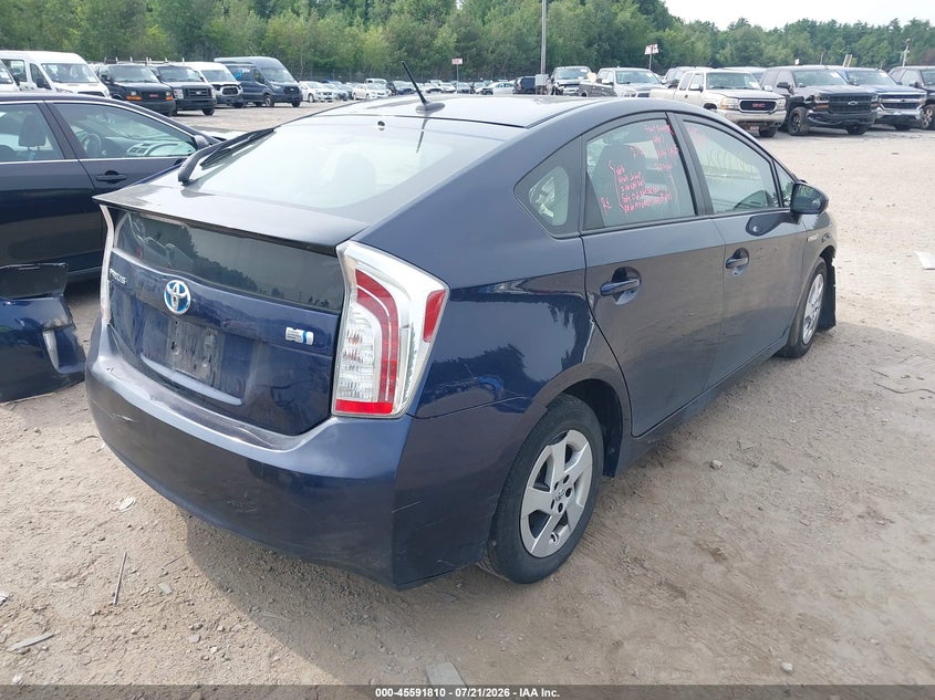 2014 Toyota Prius Three VIN: JTDKN3DU9E0379497 Lot: 45591810