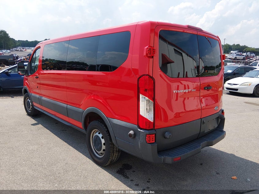Vin: 1fbzx2zm1jkb53002, lot: 46090192, ford transit-350 xl 20183