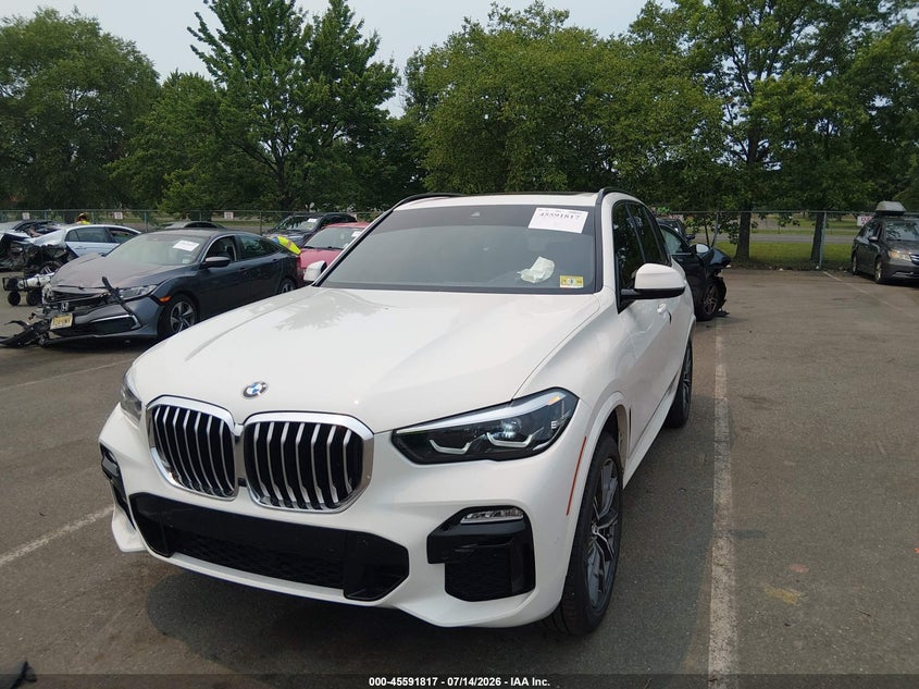 2021 BMW X5, Удар сзади, IAAI, VIN 5UXCR6C08M9F40359 — фото 2