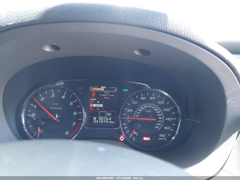 2020 Subaru Wrx Sti VIN: JF1VA2E65L9829132 Lot: 45591861