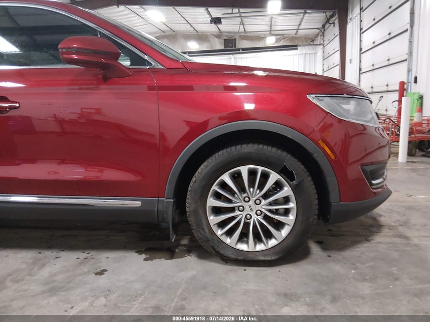 2016 Lincoln Mkx Select VIN: 2LMTJ6KR2GBL40705 Lot: 45591918