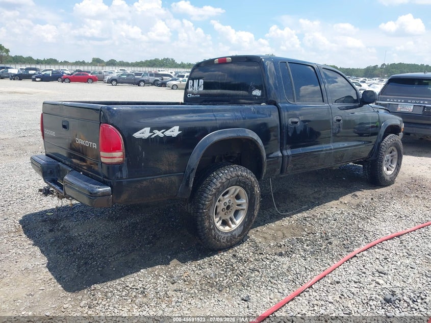 2004 Dodge Dakota Sport/Sxt VIN: 1D7HG38N54S688531 Lot: 45591923