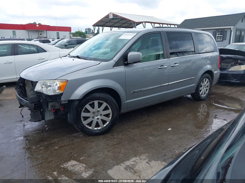 Vin: 2c4rc1bg8er453634, lot: 46090310, chrysler town & country touring 20142