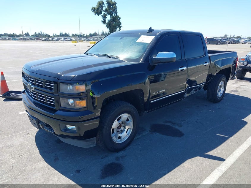 2015 Chevrolet Silverado, Left Side, IAAI, VIN 3GCPCREC1FG473407 — photo 2