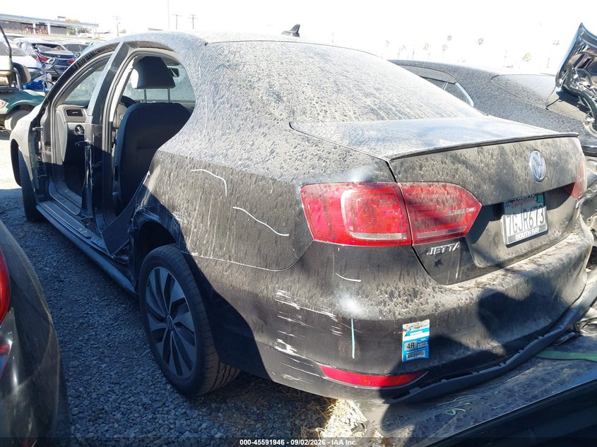 2014 VOLKSWAGEN JETTA HYBRID auction photo 3