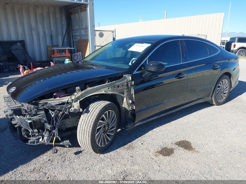 2025 Hyundai Sonata, Front End, IAAI, VIN KMHL34JJ5SA113003 — photo 2