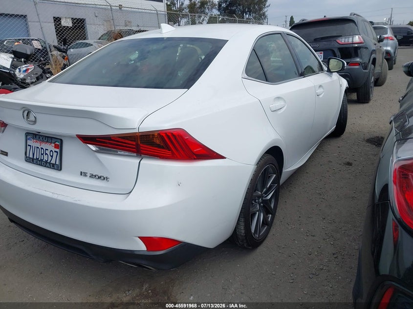 Vin: jthba1d26h5039941, lot: 46090345, lexus is 200t 20174