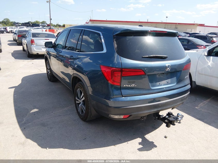 2018 HONDA PILOT auction photo 3