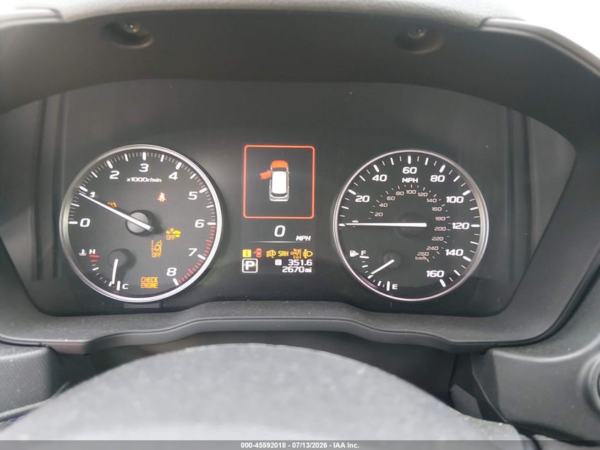 2026 SUBARU FORESTER auction photo 7
