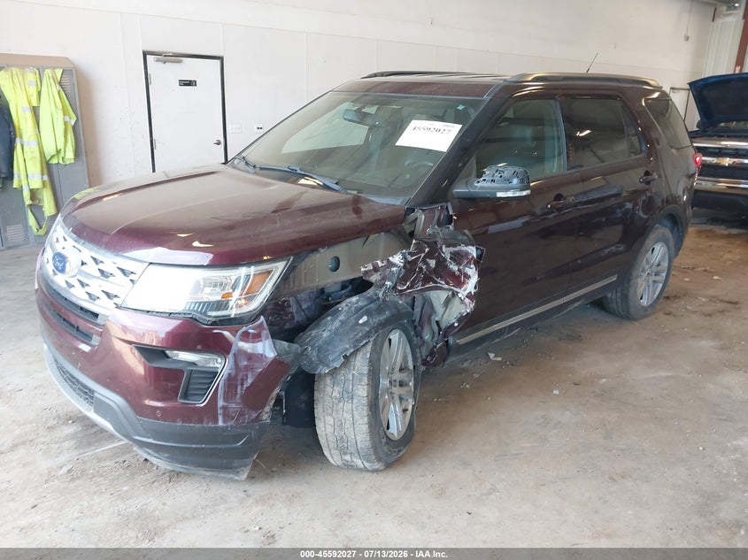 Vin: 1fm5k8dh6kga70655, lot: 46090404, ford explorer xlt 20192