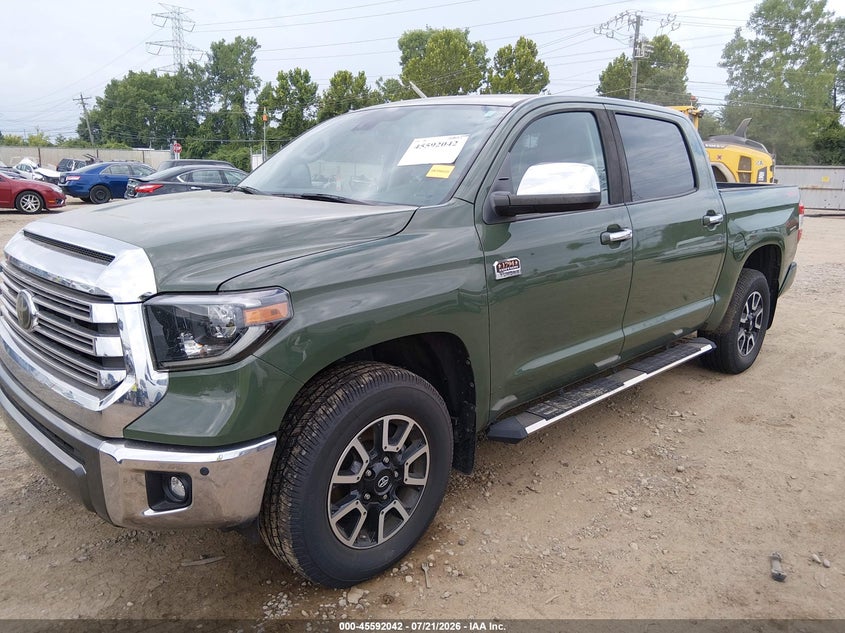 Vin: 5tfay5f12mx980130, lot: 46090419, toyota tundra 1794 edition 20212