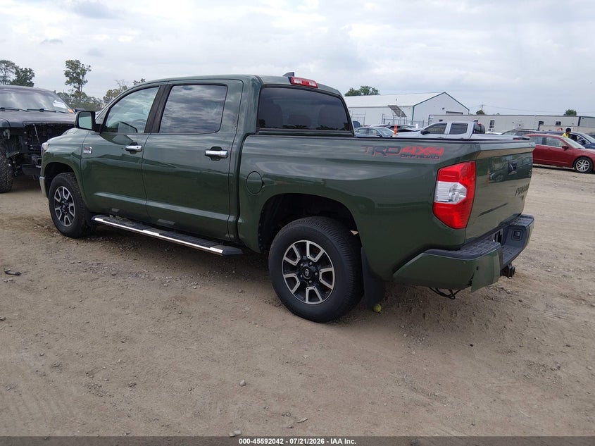 Vin: 5tfay5f12mx980130, lot: 46090419, toyota tundra 1794 edition 20213