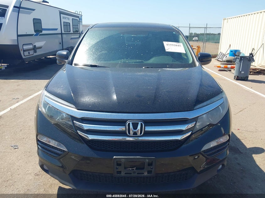 2016 Honda Pilot Ex-L VIN: 5FNYF6H58GB070510 Lot: 45592045
