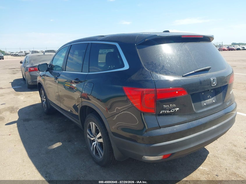 Vin: 5fnyf6h58gb070510, lot: 46090422, honda pilot ex-l 20163