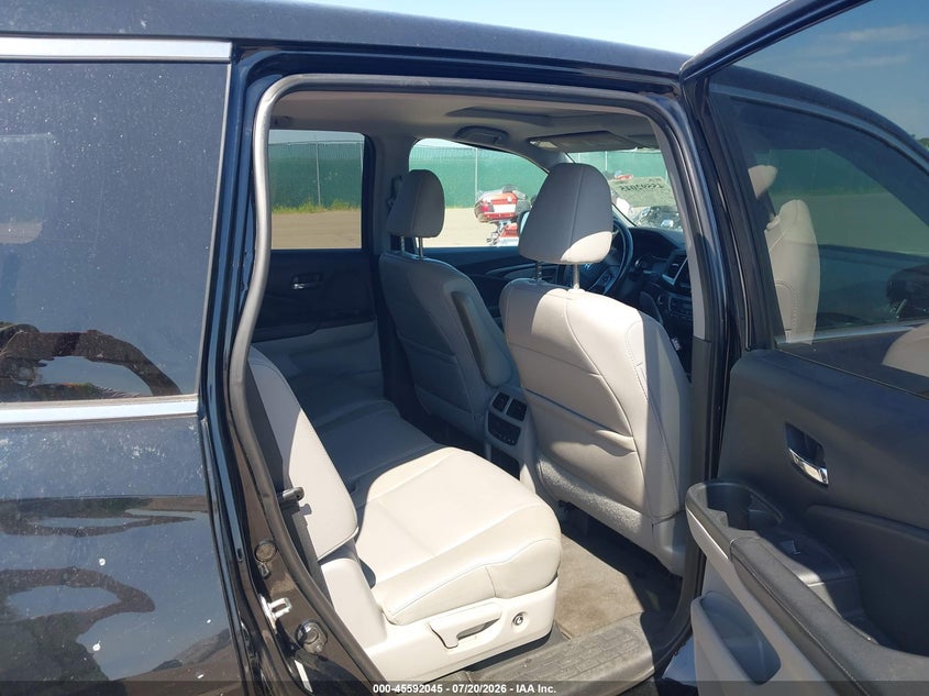 2016 Honda Pilot Ex-L VIN: 5FNYF6H58GB070510 Lot: 45592045