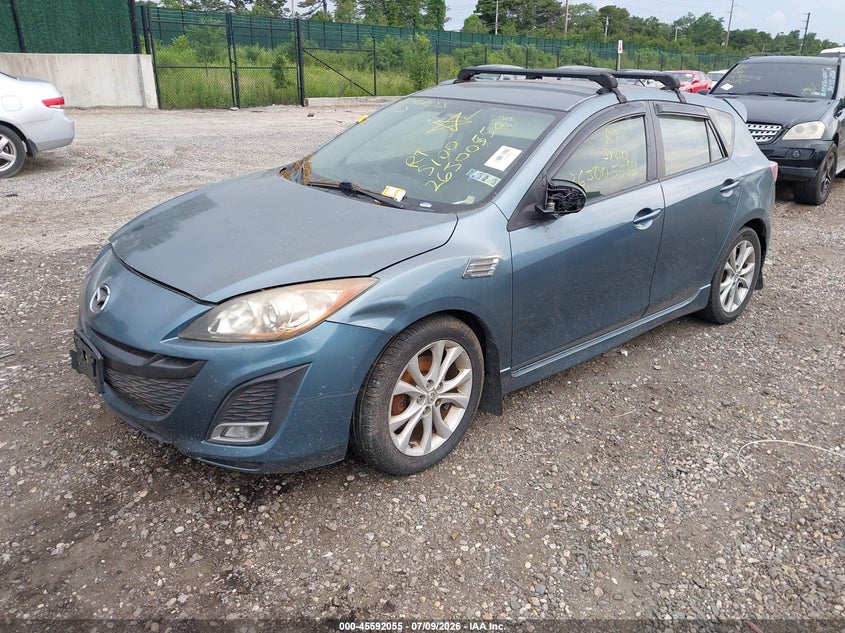 Vin: jm1bl1k62b1374310, lot: 46090432, mazda mazda3 s sport 20112