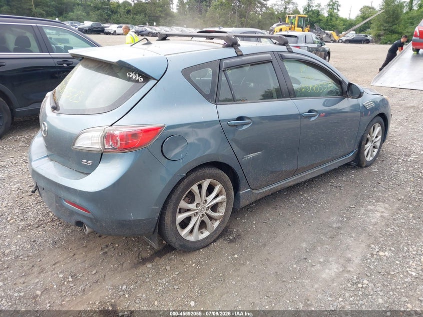 Vin: jm1bl1k62b1374310, lot: 46090432, mazda mazda3 s sport 20114