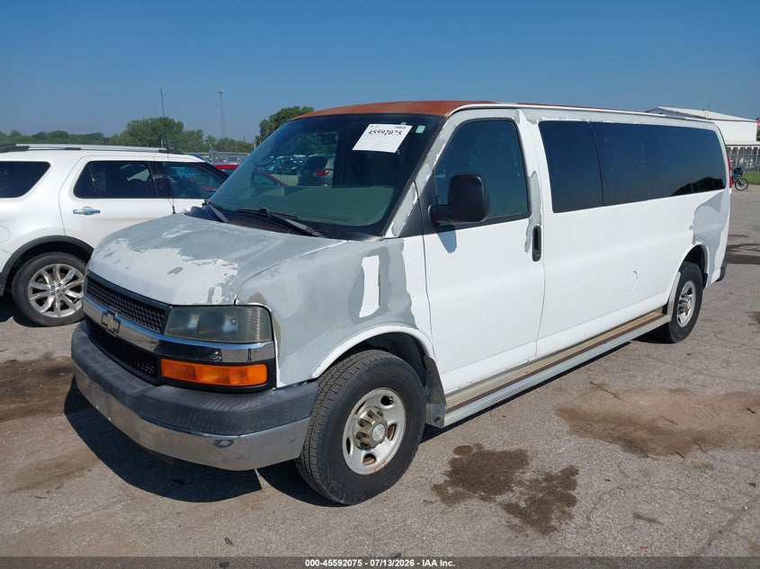 2007 Chevrolet Express Passenger Ls 1GAHG39U371188659 photo 1
