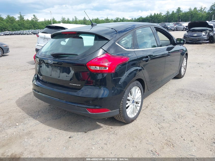 Vin: 1fadp3n29hl335184, lot: 46090482, ford focus titanium 20174