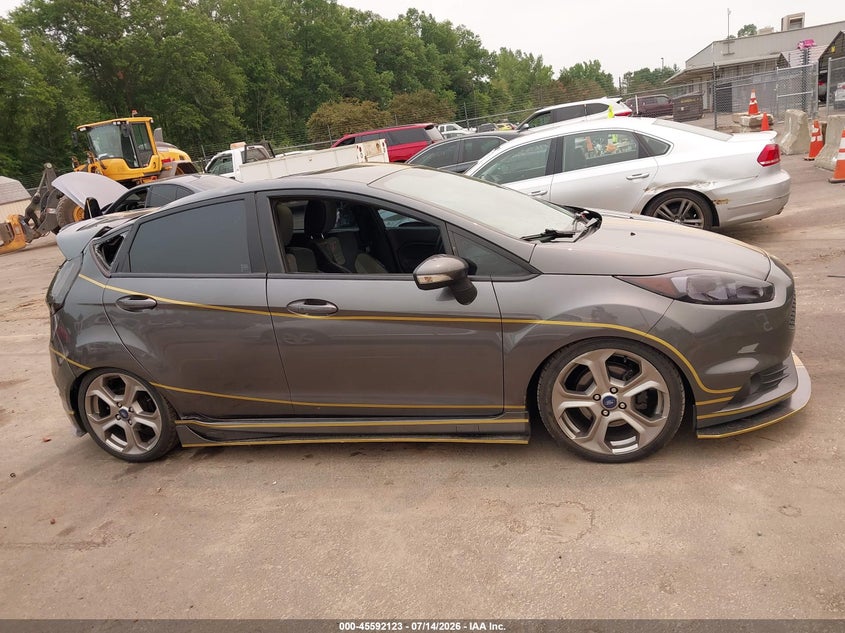 2018 Ford Fiesta St VIN: 3FADP4GX7JM141854 Lot: 45592123