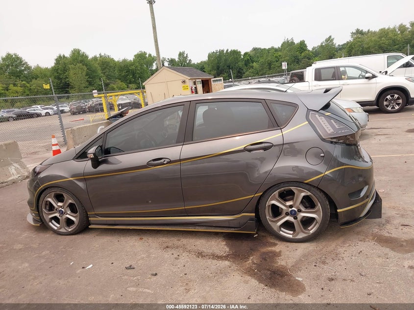 2018 Ford Fiesta St VIN: 3FADP4GX7JM141854 Lot: 45592123