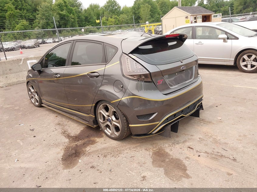 2018 Ford Fiesta St VIN: 3FADP4GX7JM141854 Lot: 45592123