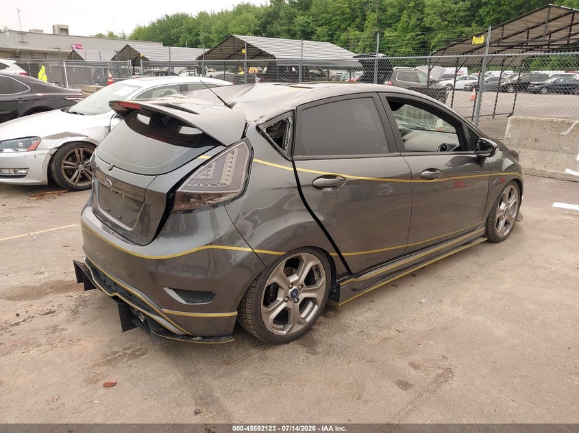 2018 Ford Fiesta St VIN: 3FADP4GX7JM141854 Lot: 45592123