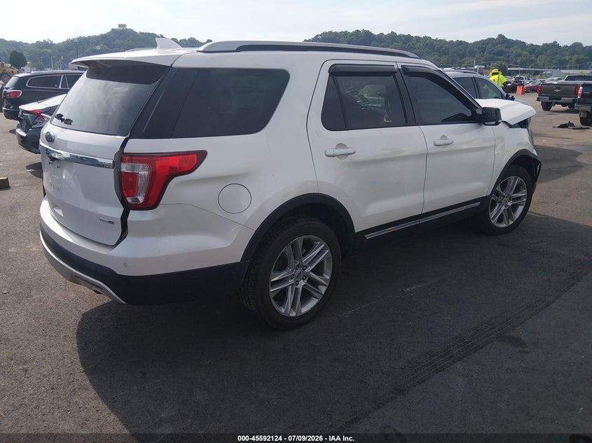 Vin: 1fm5k8d8xgga24236, lot: 46090501, ford explorer xlt 20164
