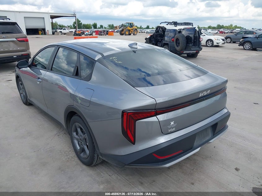 Vin: 3kpft4de0se109759, lot: 46090503, kia k4 lxs 20253