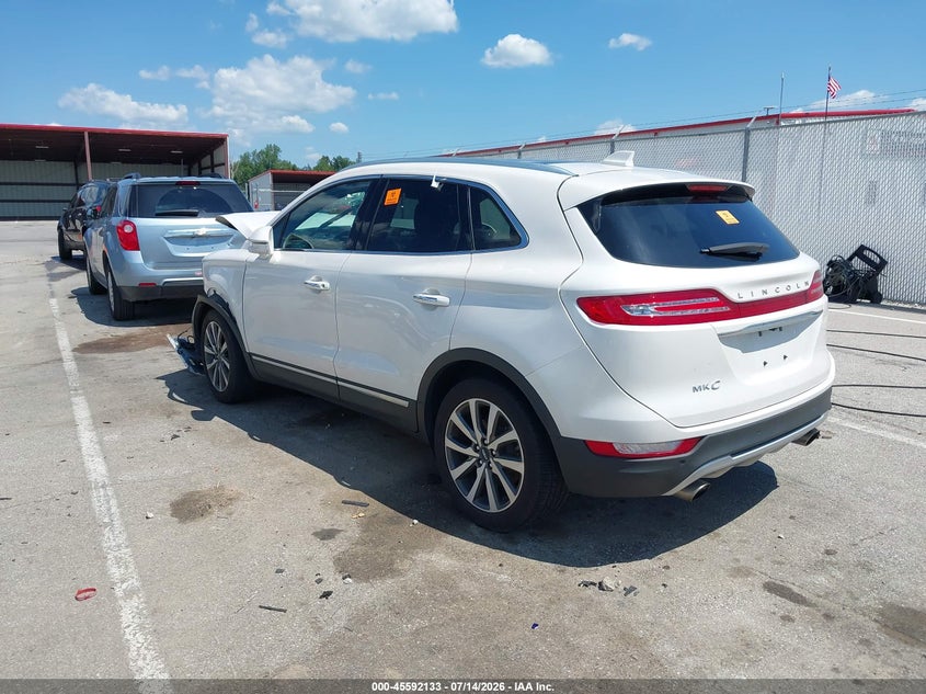2019 Lincoln Mkc Reserve VIN: 5LMCJ3C93KUL21167 Lot: 45592133