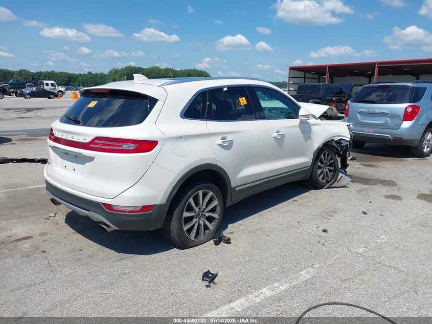 2019 Lincoln Mkc Reserve VIN: 5LMCJ3C93KUL21167 Lot: 45592133