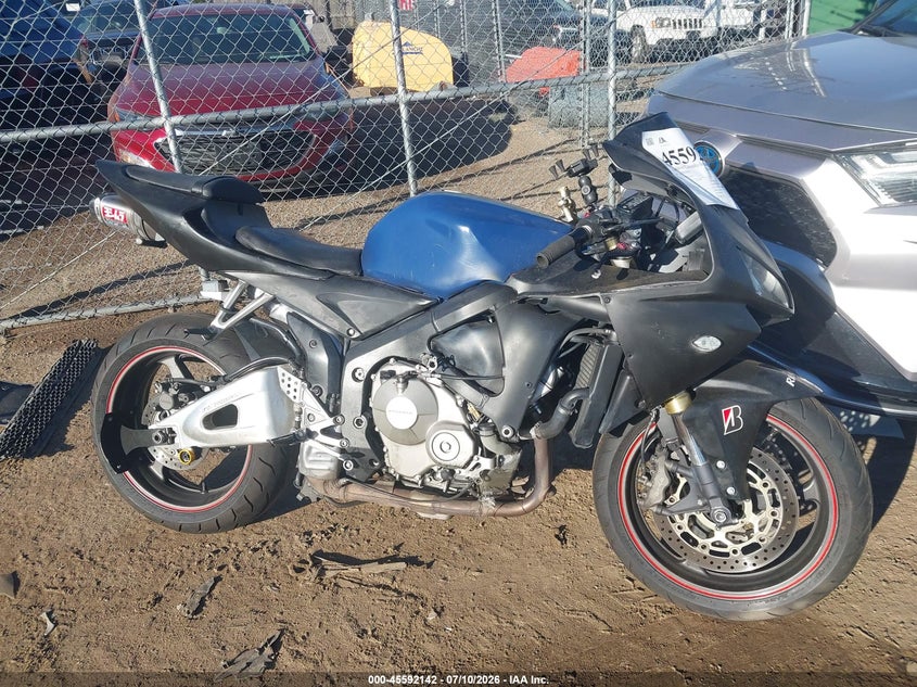 2006 Honda Cbr600 Rr VIN: JH2PC37116M301326 Lot: 45592142