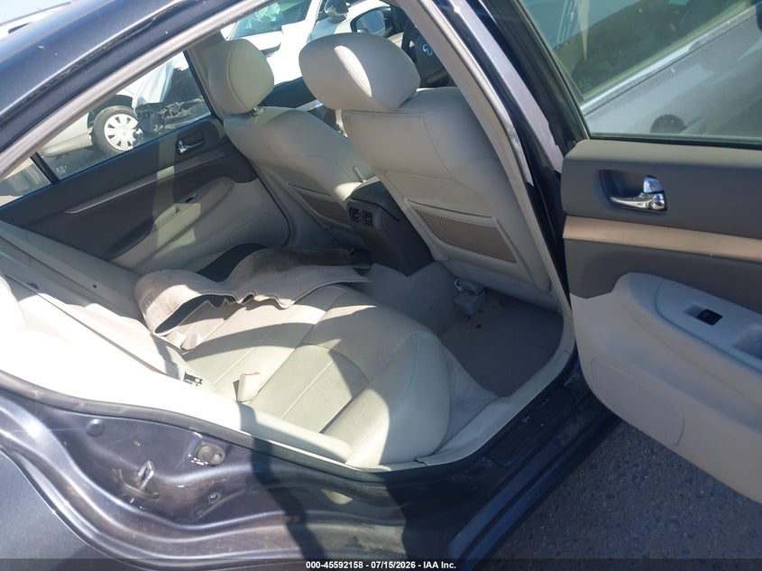 2011 Infiniti G37X VIN: JN1CV6AR6BM352965 Lot: 45592158