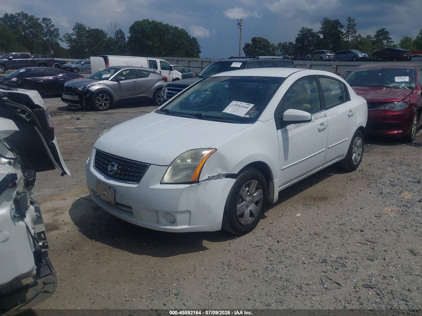 2009 Nissan Sentra, Удар ззаду, IAAI, VIN 3N1AB61E99L648550 — фото 2