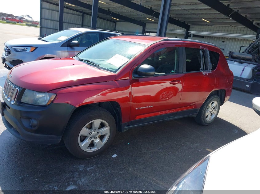 2015 Jeep Compass Sport VIN: 1C4NJCBA5FD284964 Lot: 45592197