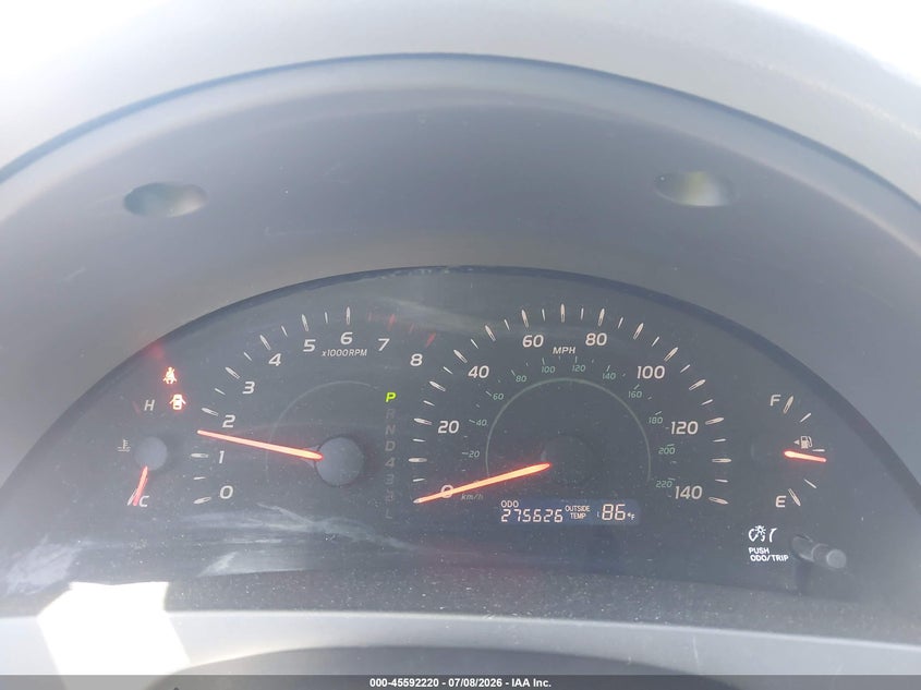 2009 TOYOTA CAMRY auction photo 7