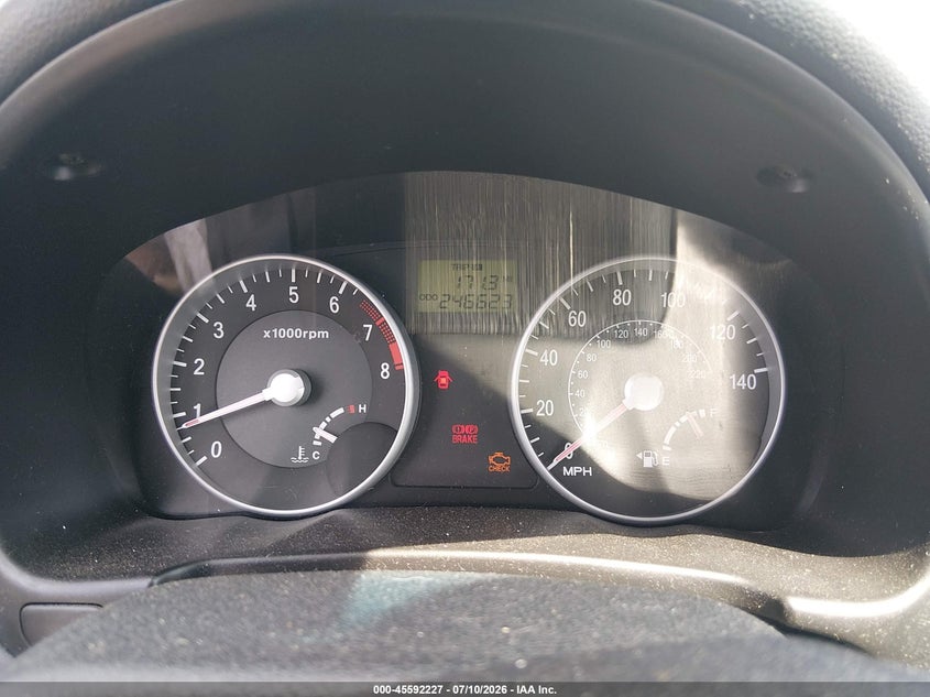 2007 Hyundai Accent Se VIN: KMHCN36C97U004807 Lot: 45592227