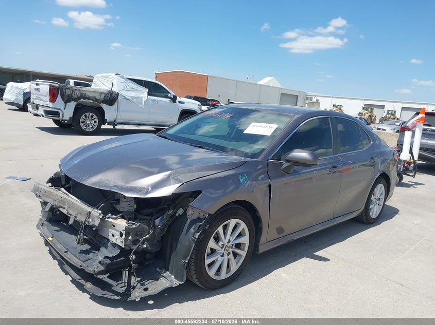 2023 Toyota Camry Le, Left Side, IAAI, VIN 4T1C11AK8PU135869 — photo 2
