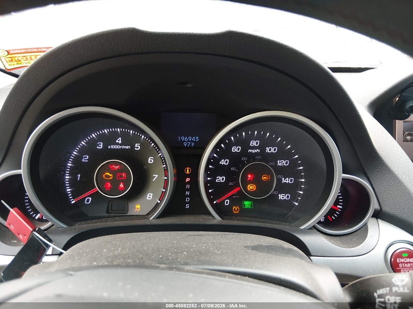 2010 Acura Tl 3.7 VIN: 19UUA9F52AA006420 Lot: 45592252