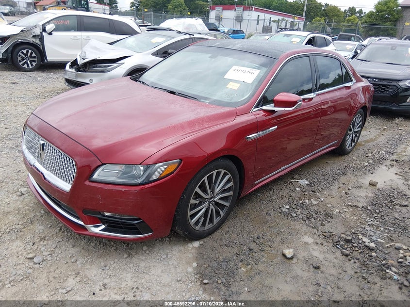 Vin: 1ln6l9sp1h5627848, lot: 46090673, lincoln continental select 20172