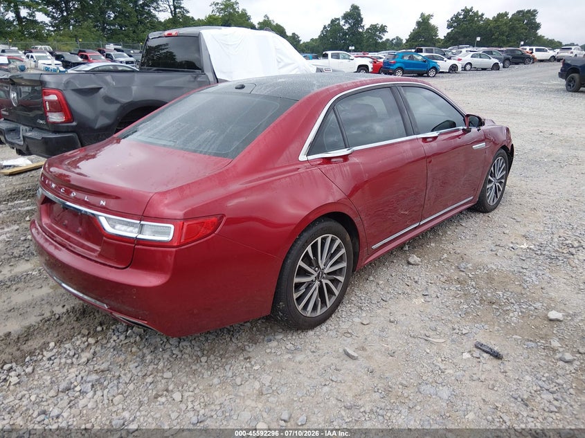 Vin: 1ln6l9sp1h5627848, lot: 46090673, lincoln continental select 20174