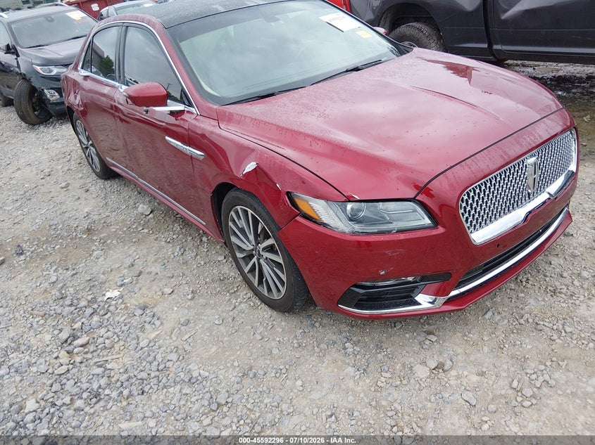 2017 Lincoln Continental Select VIN: 1LN6L9SP1H5627848 Lot: 45592296